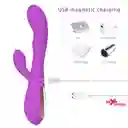 Vibrador Con Estimulacion Clitorial Y Se Calienta