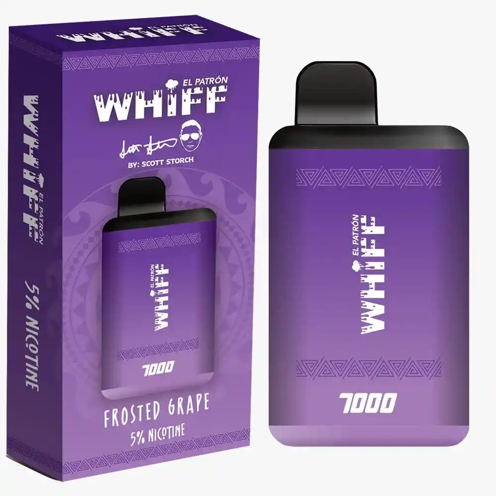 Whiff Frosted Grape 7000
