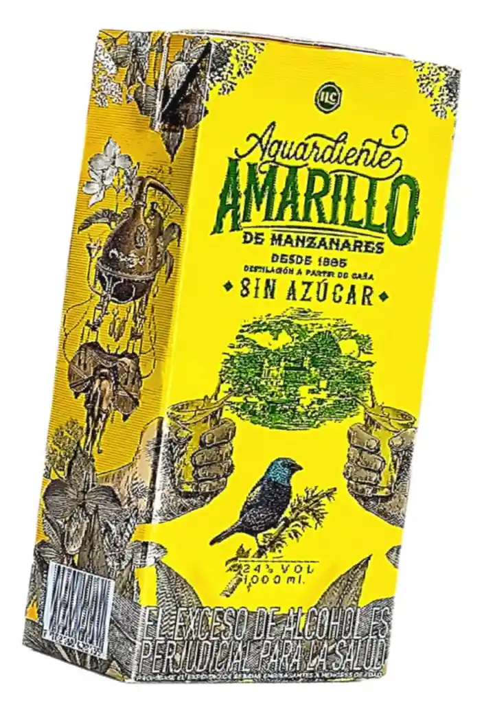 Aguardiente Amarillo Litro