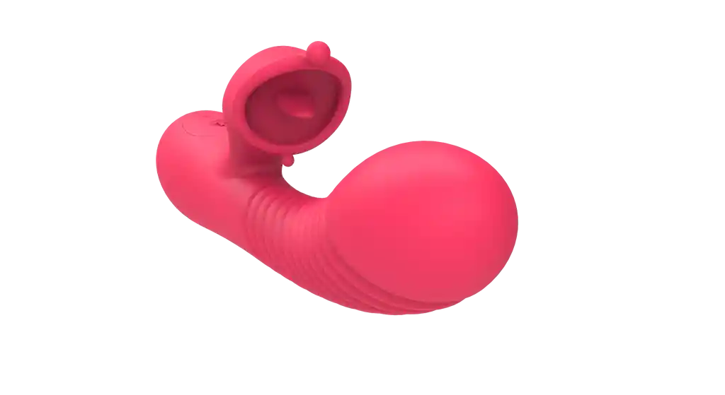 Vibrador O Masajeador De Punto G Con Estimulacion De Clítoris