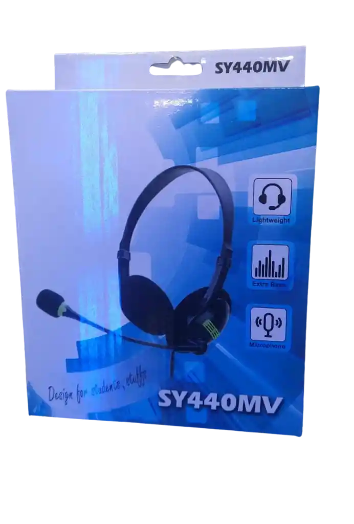 Diadema Usb Slim Con Micrófono Tipo Piloto Control Multimedia En Solapa-juegos