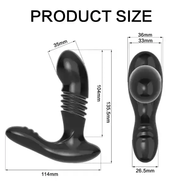 Vibrador Anal Masajeador De Próstata