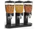 Dispensador De Cereal Triple Recipiente De Cocina