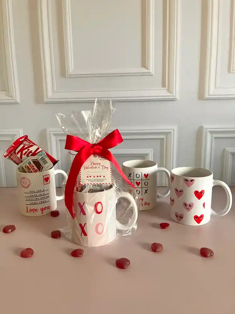 Detalle Mug Y Chocolates Amor!