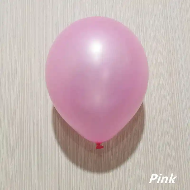 Globos Latex 12 Unidades 30 Cm R12 Rosado Satinado