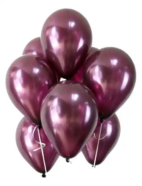 Globos Latex 12 Unidades 30 Cm R12 Uva