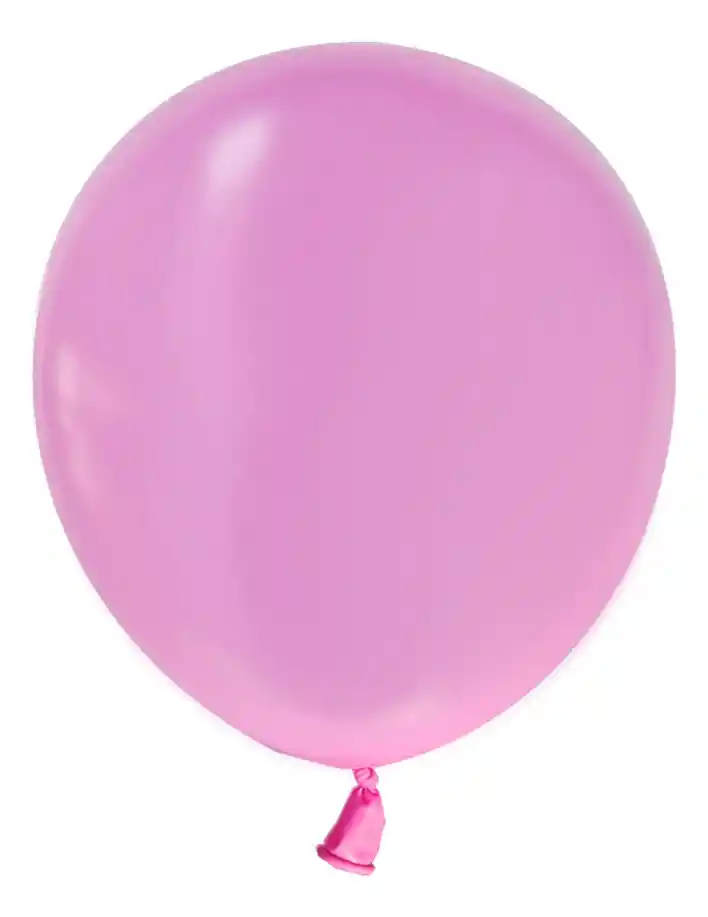 Globos Latex 12 Unidades 30 Cm R12 Rosado Intenso