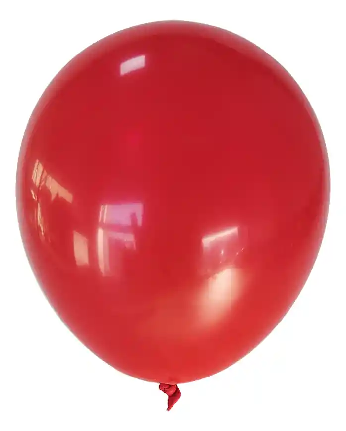 Globos Latex 12 Unidades 30 Cm R12 Rojo