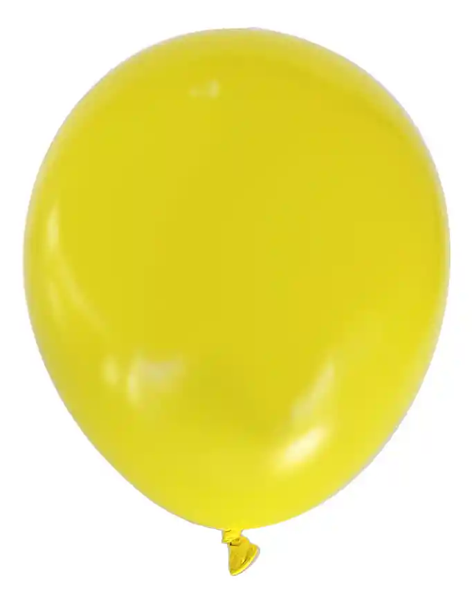 Globos Latex 12 Unidades 30 Cm R12 Amarillo