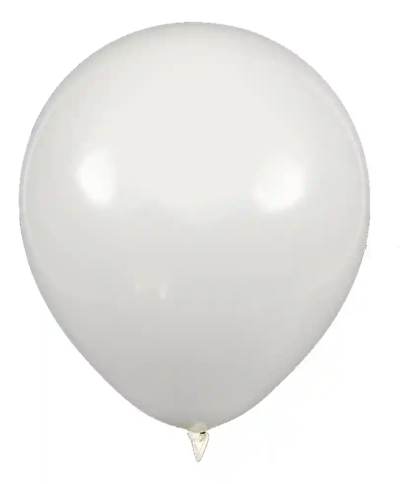 Globos Latex 12 Unidades 30 Cm R12 Blanco