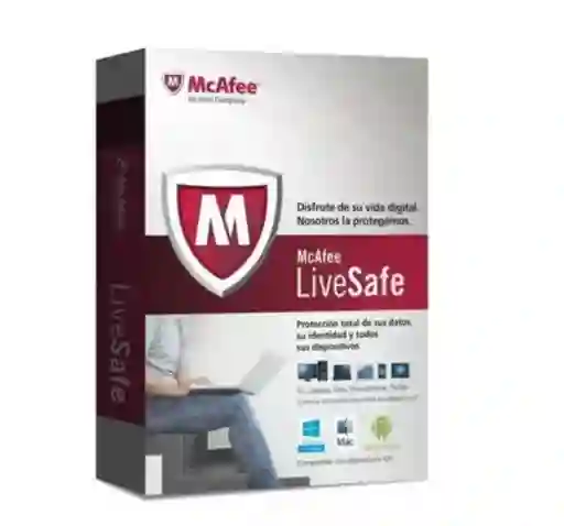 Antivirus Mcafee Live Safe Dispositivos Ilimitados 1 Año Original Promocion