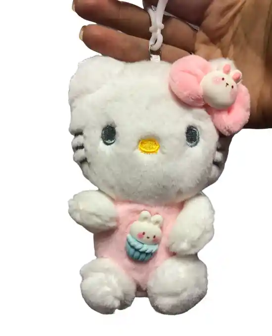 Llavero Peluche Motivo Hello Kitty 13cm