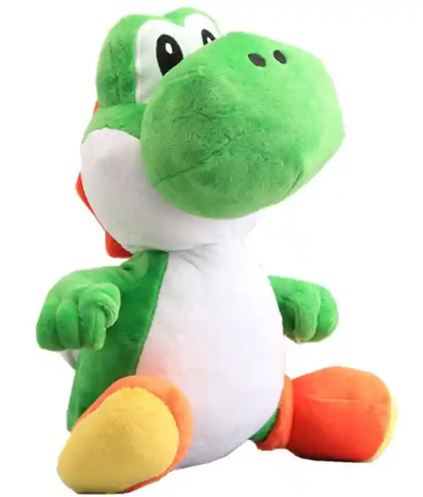 Peluche Super Mario Bros Green Yoshi Plus 30cm