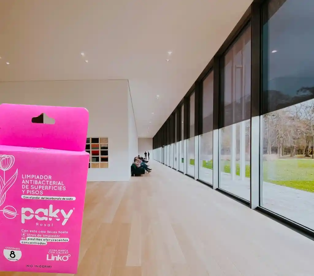 Duo Pack Limpiador Paky Con Aroma Rosal Y Vinagre En Pastillas Efervescentes Paky Con 2 Botellas, 1 Atomizador Y 1 Tapa