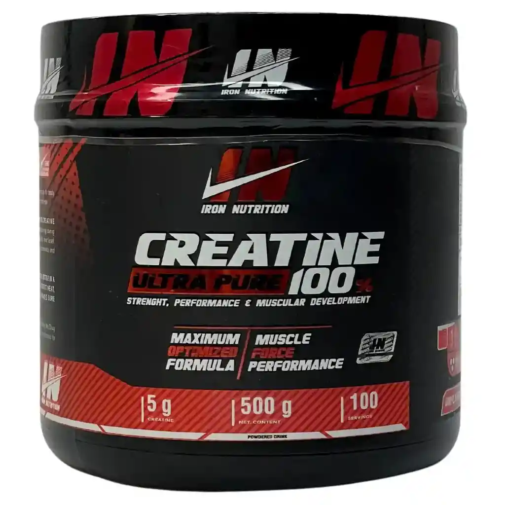 Creatina Iron Nutrition 100 Servicios