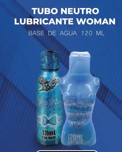 Gel Lubricante De Uso Intimo Neutro A Base De Adua 120ml Sexlove