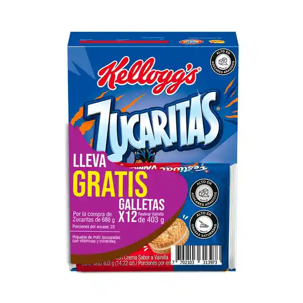 Zucaritas Cereal + Festival Galletas