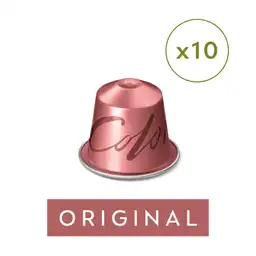 Café Master Origin Colombia X 10 Cápsulas Original Nespresso