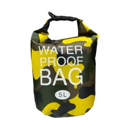 Bolsa Seca Camuflada, 5 Litros, Basic