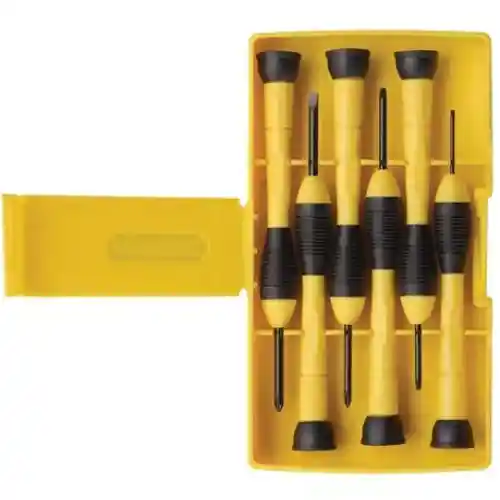 Juego De Destornilladores De Precisión Stanley X 6 Pzas