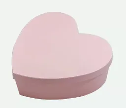 Caja De Regalo Color Rosado Estuche En Forma De Corazon Con Tapa - Ancho 26cm X Alto 10cm X Largo 20cm Amor Y Amistad San Valentin Cumpleaños Fiesta Y Decoracion