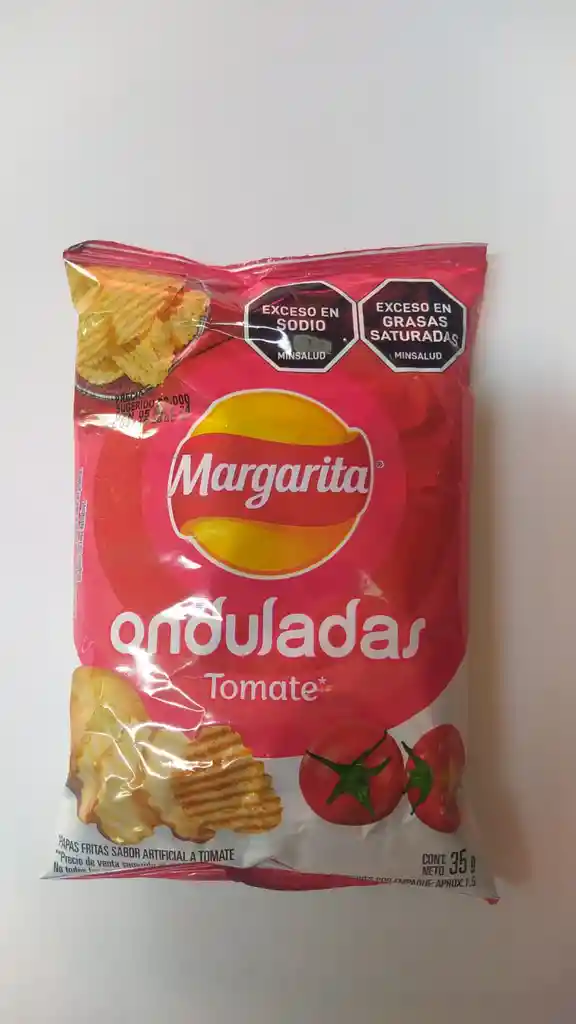 Margarita Onduladas Tomate 35gr