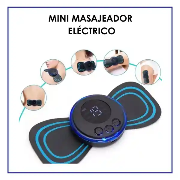 Mini Masajeador Electrico Multifuncional (recargable)