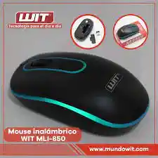 Mouse Inalámbrico Wit Mli-850