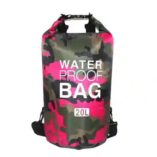 Bolsa Seca Camuflada, 20 Litros, Basic