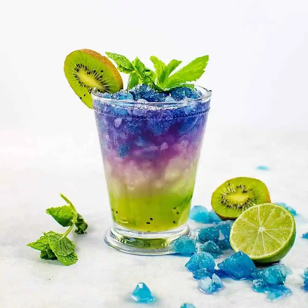 Base Para Granizado Y Cocktail Sabor Arandanos