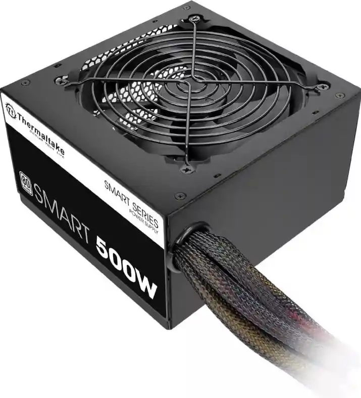 Fuente De Poder Pc 500w Thermaltake Smart 80 Plus White Negro