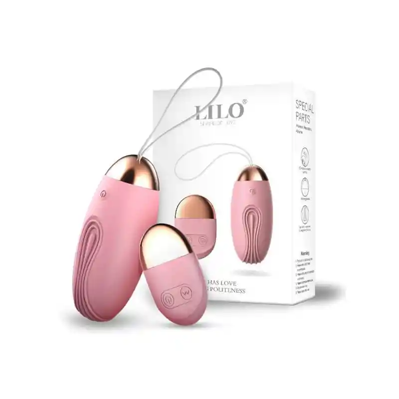 Huevo Vibrador Recargable Lilo Ballena Inalámbrico