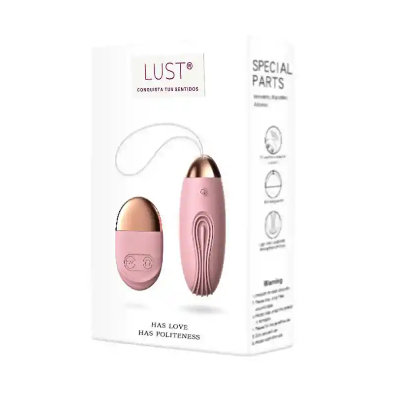 Huevo Vibrador Recargable Lilo Ballena Inalámbrico