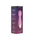 Mini Vibrador Hitachi Silencioso Y Recargable - Lunara