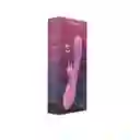 Vibrador Leyla Doble Estimulación Lila Recargable Majestic Camtoyz