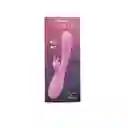 Vibrador Leyla Doble Estimulación Lila Recargable Majestic Camtoyz