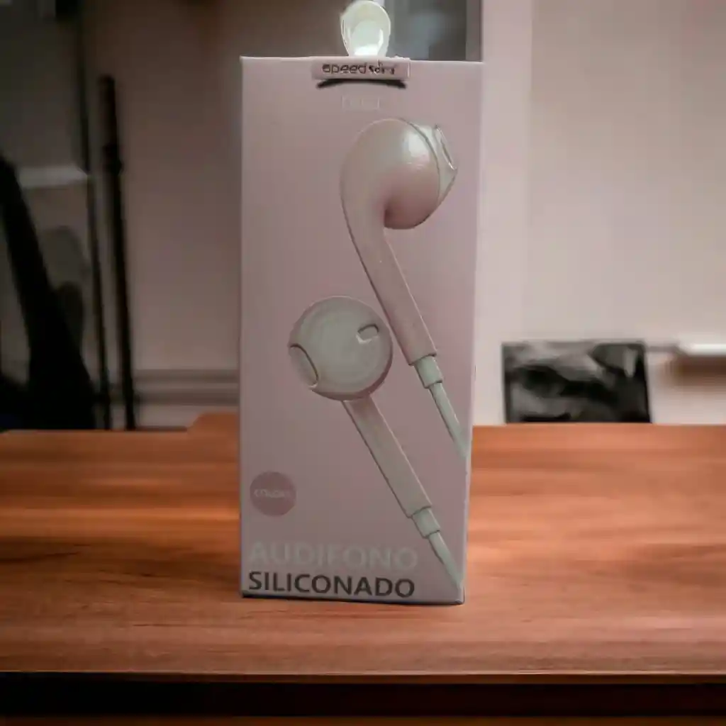 Audífonos Speed Song Sg176 Rosados Manos Libres