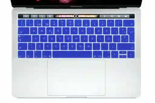 Teclado Español Para Macbook Pro 13 Touchbar 2016-2020 Azul