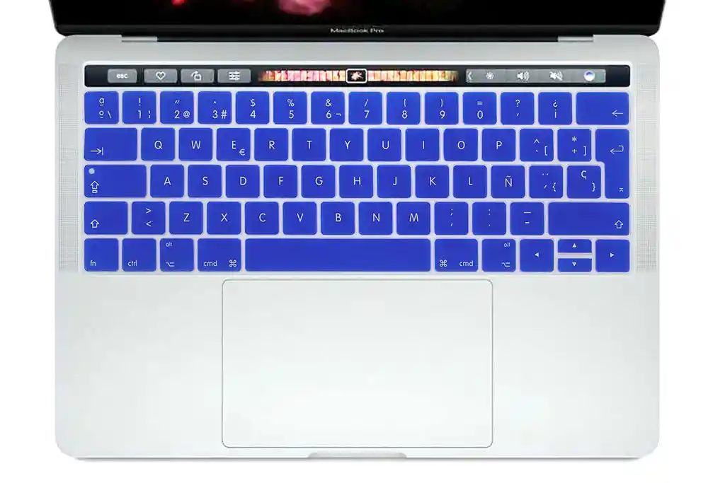 Teclado Español Para Macbook Pro 13 Touchbar 2016-2020 Azul