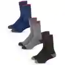 Media Térmica Hombre Mrhappy Pack X 3 Pares