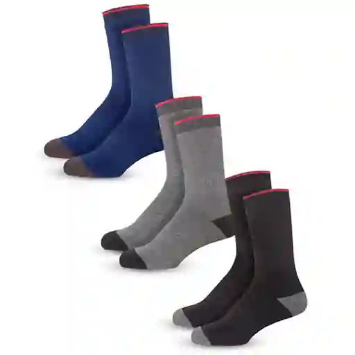 Media Térmica Hombre Mrhappy Pack X 3 Pares