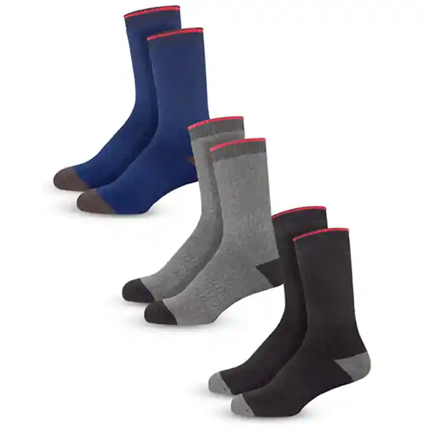 Media Térmica Hombre Mrhappy Pack X 3 Pares