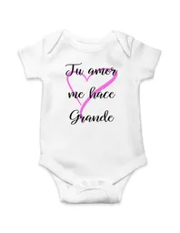 Body Para Bebe "tu Amor Me Hace Grande"
