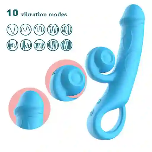 Vibrador Potente De Conejo Para Mujer, Estimulador De Clítoris, Punto G