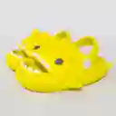 Chanclas De Tiburón Shark Sandalias Ligeras Hombre Mujer Y Niños Amarillo 14 / 22