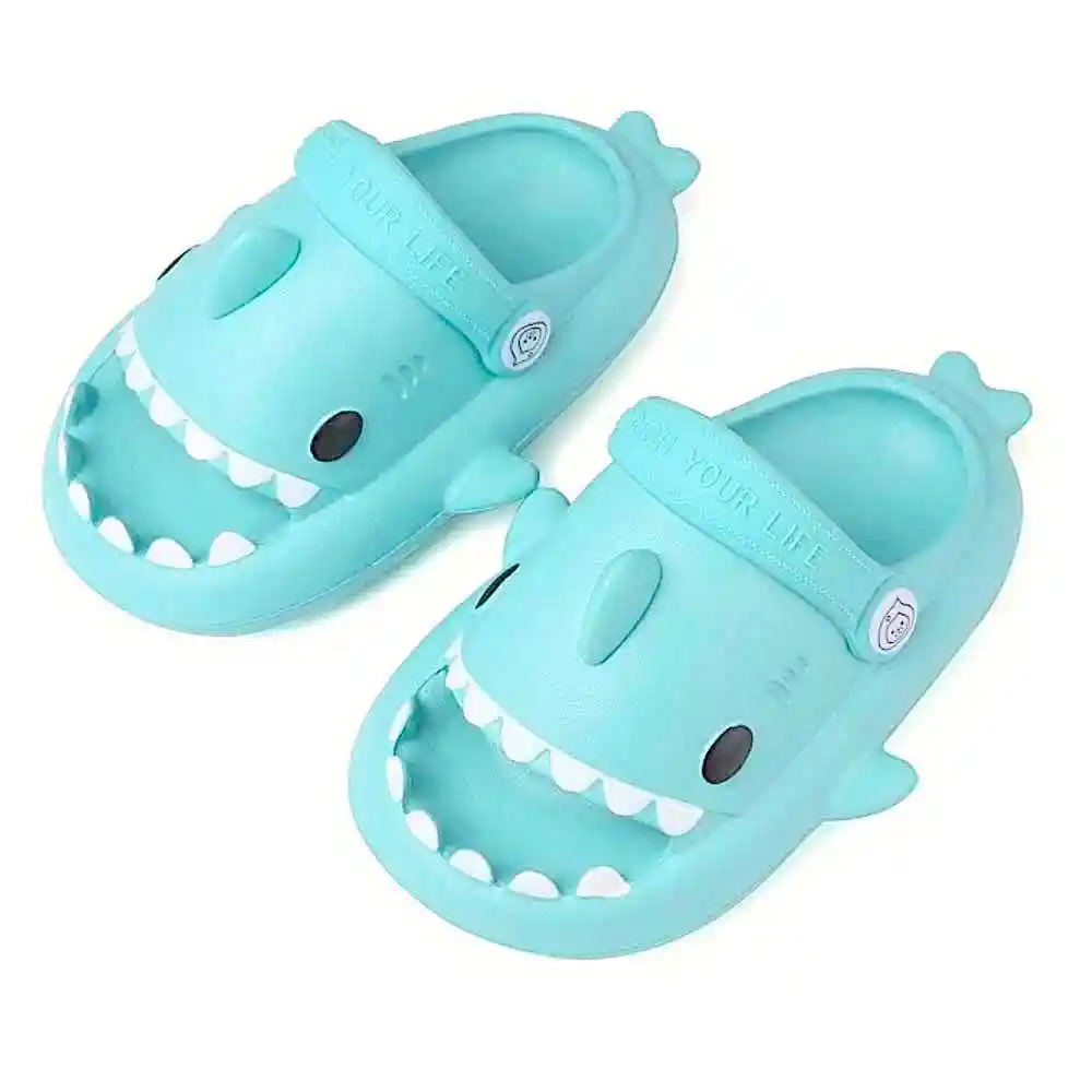 Chanclas De Tiburón Shark Sandalias Ligeras Hombre Mujer Y Niños Tiffany 14 / 22