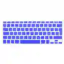 Protector De Teclado En Silicona Para Macbook Air 13 / Macbook Pro 13 En Español - Azul