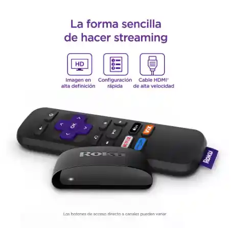 Convertidor A Smart Tv Roku Express Reproductor A Streaming