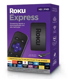 Convertidor A Smart Tv Roku Express Reproductor A Streaming