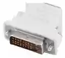 Adaptador Dvi Macho 24+1 A Vga Hembra 15 Pines Para Vídeo Pc